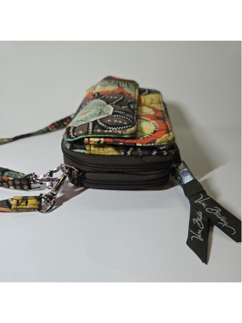 Vera Bradley Flower Shower Crossbody / Wristlet Wallet All in One NWT - Picture 3 of 13